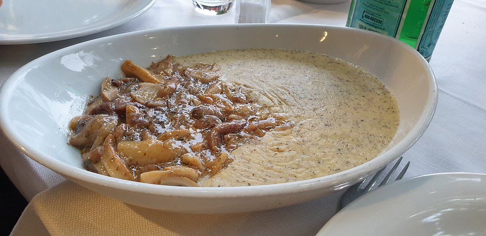 polenta con funghi colombina bergamo