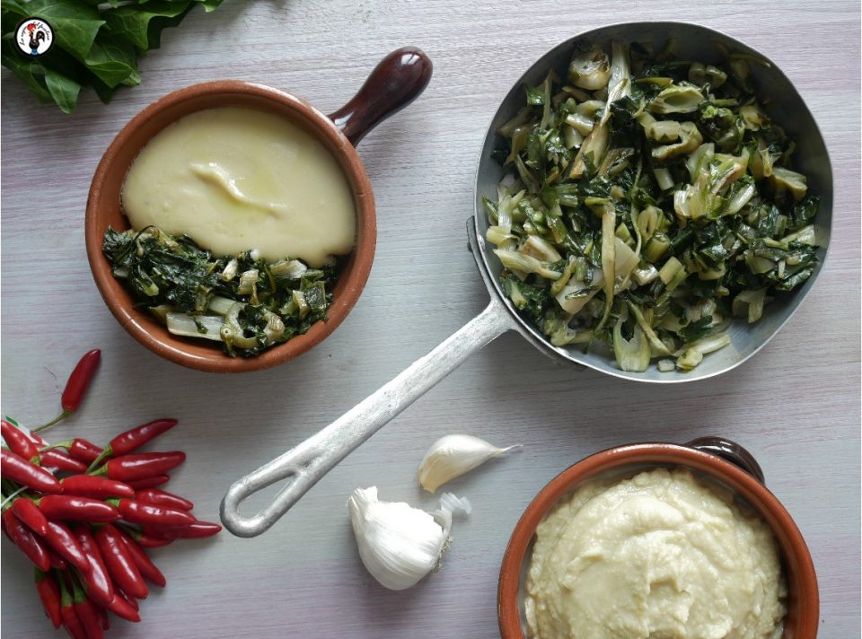 purè di fave e cicorie bari