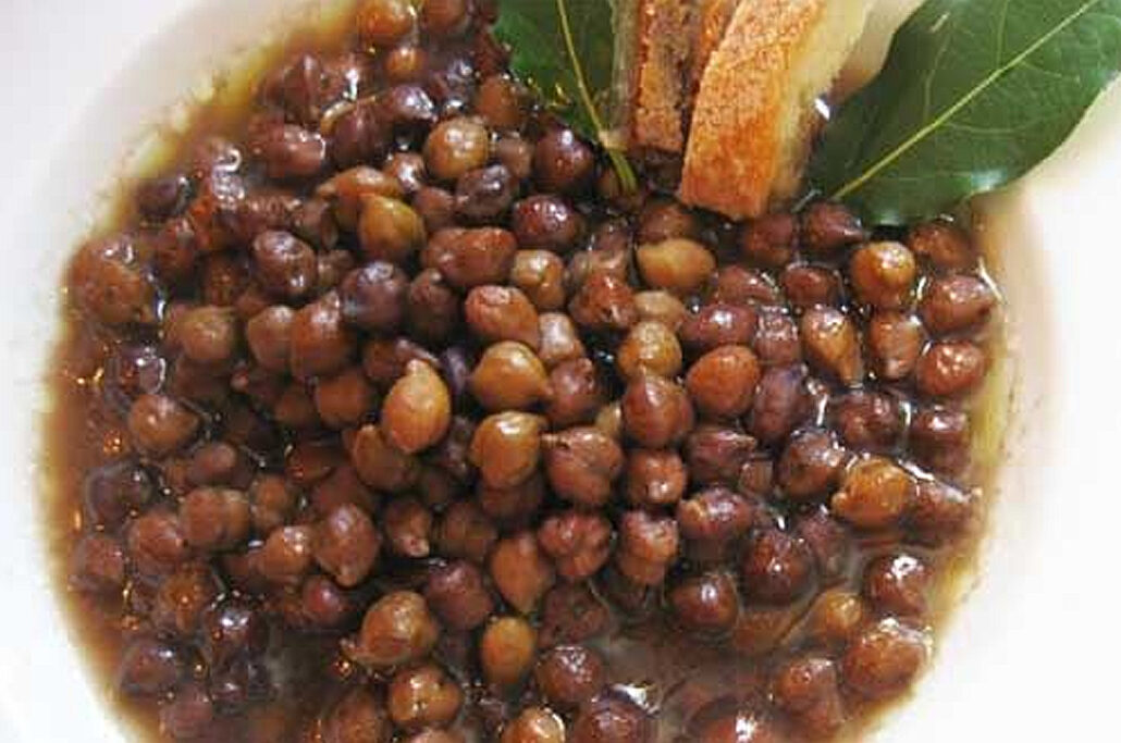 zuppa di ceci neri uascezze bari